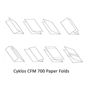 Cyklos CFM 700 Paper folds