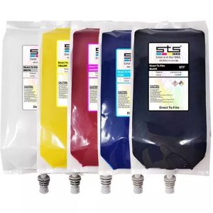 STS Inks DTF Set CYMKW for Mutoh VJ-628D